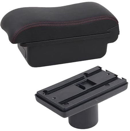 Organizador Para La Guantera Para Seat Para Ibiza 6j Caja Reposabrazos Para Ibiza 6L Contenido La Tienda Central Caja Almacenamiento Con Portavasos Cenicero Productos Con USB Caja Almacenamiento Apoya