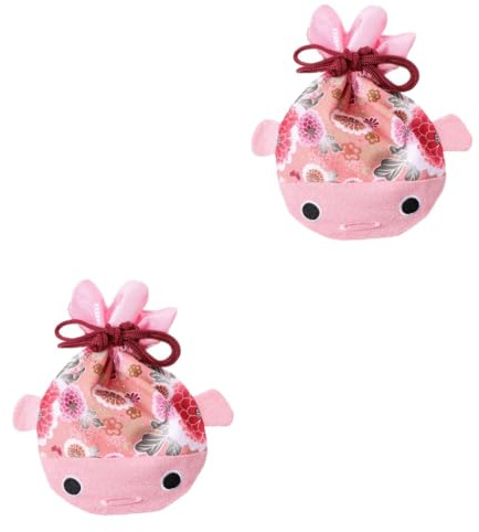 IWOWHERO Schmuck Süß 2 Stück Pralinenschachtel Für Kinder Geldbörse Beutel Weihnachts Geschenkbeutel Weihnachts Süßigkeitsbeutel Kordelzug Bonbontüten Weihnachtsbeutel Kordelzug