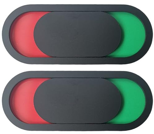 2pcs Toilettenschild, frei besetztes Schild für Badezimmertür, 3, 9 x 1, 6 Zoll schwarzer Acrylentür -Indikator, öffentliche Toilette mit Kleiderbügel