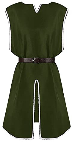 RUMAOZIA Abbigliamento medievale da uomo, tunica vichinga, Ailrik, canottiera intima da uomo rinascimentale, maglietta da cavaliere con scollo a V, camicia a catena in lino, camicia medievale per