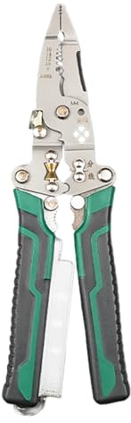 Pince à Dénuder | Pince Multifonction Testeur de Tension - Dénudeur Ergonomique avec Fonction Test Électrique pour Électronique, Maison, Industrie, Automobile