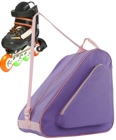 Borsa per pattinaggio su ghiaccio, cinghie regolabili, impermeabile, borsa per skate per ragazze, attrezzatura da sci, attrezzatura da viaggio, bambini, donne, uomini e giovani