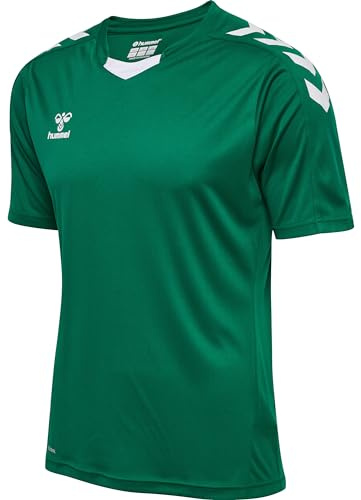 hummel hmlCORE XK Poly Jersey S/S, Evergreen, S