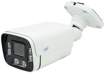 PNI IP780 video surveillance camera, 8MP, 4K, IP, 6 IR LEDs, IP66, white