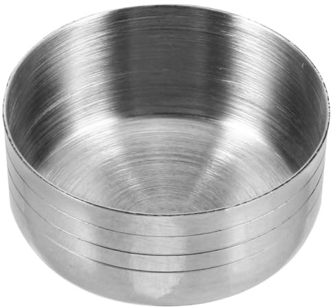 HEMOTON Stainless Steel Cocktail Shaker Lid Replacement 1.5 Inch Bartender Lid Cap Splash-Proof Cover for Metal Shaking Cup Bar Accessories