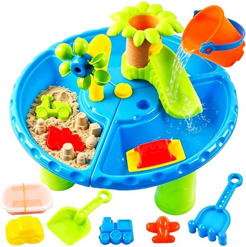 KUKUTrue® Leksak 3 4 5 6 7 8 År, Vattenleksak Barn Utomhus, Vattenbord, Lerbord Barn Utomhus, Sandleksak, Present 3-8 År Pojke Flicka