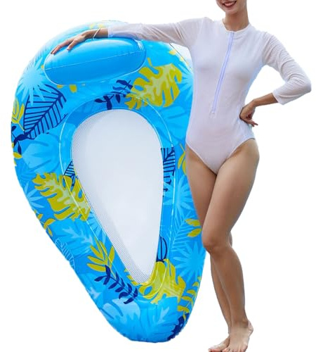 Schwimmbad Luftmatratze | Aufblasbare Erwachsenen Schwimmhilfen Für Pool - Liege Hängematte Schwimmmatte Für See Schwimmen Outdoor Fest Garten