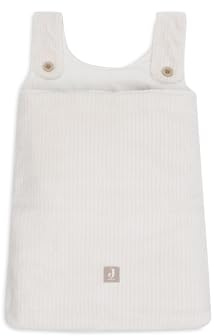 Jollein Aufbewahrungssack Laufgitter - Cloudy Rib - Oatmeal - Kuscheltier Aufbewahrung - Babybett Organizer - Spielzeugsack - 65x42x10 cm