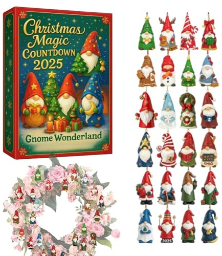 Adventskalender 2D 24 Dagars Hängande