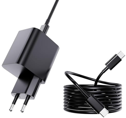 60W USB C Caricatore per Nintendo Switch 2/Steam Deck/Nintendo 1/Switch/OLED/Lite – Supporta la modalità Switch 4K TV Dock, 20V/3A tipo C Adattatore di alimentazione per ricarica rapida