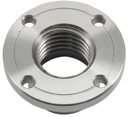 2-Zoll-Flansch-Planscheibe aus Stahl, bearbeitete Flansch-Planscheibe for Holzbearbeitungsmaschinen, 1 Stück