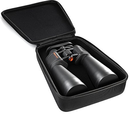 caseling Funda rígida para prismáticos Celestron SkyMaster Giant de 15 x 70 Pulgadas, 25 x 70 Pulgadas y Adaptador de trípode, Black, Deportivo