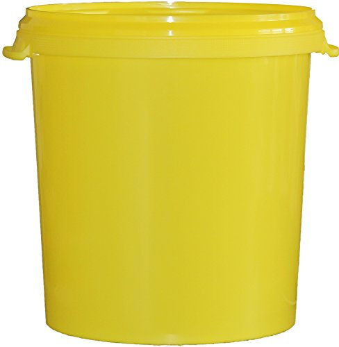 Germerott Bienentechnik 5 mal Honigeimer Hobbock 40 kg mit Deckel