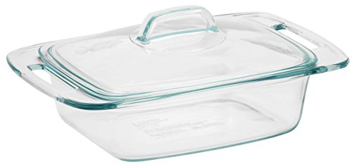 PYREX - Casseruola in Vetro con Coperchio Facile da afferrare, 2 l