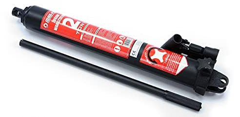 Martinetto Pompa Pistone Cilindro Idraulico per gruetta da Officina 2T a Doppio Effetto Doppia Pompa 8 Tonnellate