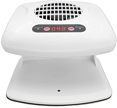 Air Nail Dryer, 300W Nail Fan Föhnmaschine mit Automatischem Sensor Warmer Kühler Wind für Beide Hände und Füße, Maniküre-Werkzeug für Normalen Nagellack