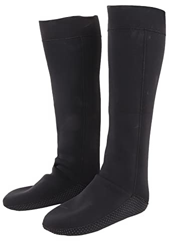 RiToEasysports 3 Mm Lange Tauchwassersocken, Schnell Trocknende Neoprensocken, rutschfest, Neoprenanzugsocken für Damen und Herren
