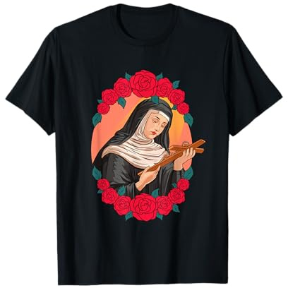 Santa Rita Da Cascia, Patrona Delle Cause Impossibili Maglietta