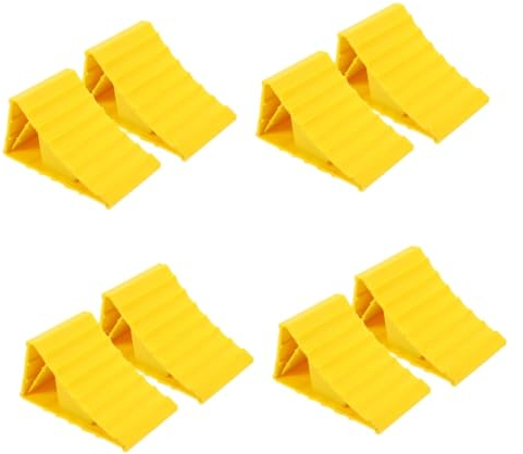 Mobestech 4sets Unterlegkeile Für Lkw Blöcke Stabilisator Für Reise Camping 2 Stücke * 4