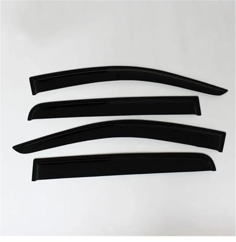 DZSMACHENGSM Auto Windabweiser Für Ford Für Ranger XLT 2012-2016 2017 2018 2019 2020 2021 Sonne Regen Wachen Tür Visier Wetterschild Fenster Deflektor Autofenster Windabweiser