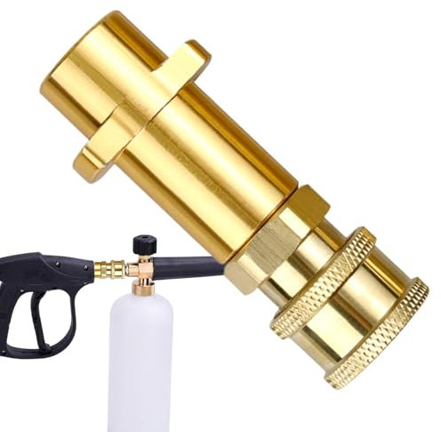 Duroecsain - Junta limpiadora de alta presión, adaptador de limpiador de alta presión | Accesorios de conexión rápida para limpiador de alta presión 1/4,Conector de conversión, Junta de conector para