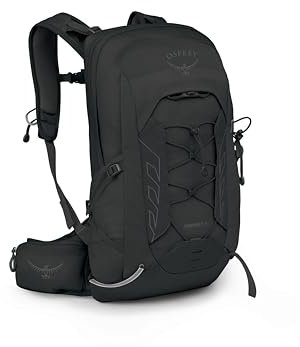 Osprey Women's Tempest 11 Lightweight Hiking Backpack, Black/Coal Grey, One Size