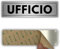 LEIASA | Segnale Adesivo Ufficio - 5×18 cm - Spessore 0,8 mm -Alluminio - Targa Area di Lavoro - Segnale Ufficio Amministrativo - Cartello Adesivo 3M - Zona Ufficio (Cartello ufficio)
