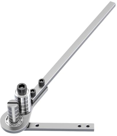 Amagogo Piegatrice manuale per barre d'acciaio, utensile manuale per lavori pesanti che fa risparmiare fatica, per 1 Mm a 2 Mm