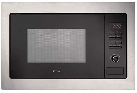 VM131SS 25L Stainless Steel & Black Integrated Built In 900W Microwave Oven