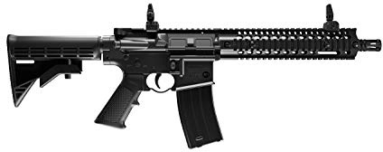 Crosman CFAR1B Full Auto R1 CO2-Powered BB Air Rifle, Black