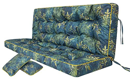 Dyna för hollywoodgunga, hammock, sittbänk med ryggstöd, sittbredd 150 cm
