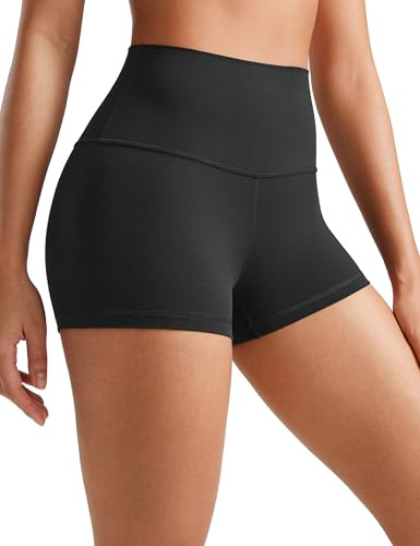 CRZ YOGA Butterluxe Biker Shorts 2.5 Black Small