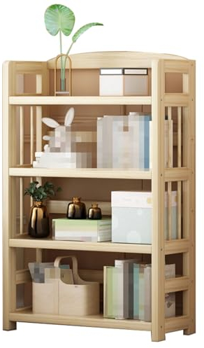 Zeitschriftenregal Prospektständer Home Book Organizer Holz, Floor-Standing Buch Informationen Zeitschriften Rack, Öffentlicher Empfangsbereich Büros Literatur Organizer Holder ( Size : 80x25x110CM )