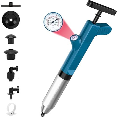 Air Pressure Plunger, High Pressure Toilet Plunger Set for Unclog Toilet Clog Remover, Drain Clog Remover Tool for Bathroom, Toilet, Sink, Shower