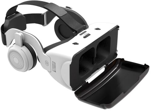Pavsicgn Occhiali VR 3D, auricolare in realtà virtuale,Goggles 3D per lenti HD regolabili per la realtà virtuale per cellulare - Auricolare Anti-Blue Light per il videogioco per il videogioco