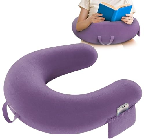 Coussin de siège - Oreiller en Lecture | Oreillr de Support du Bras | Oreiler Automatique de l' | Cousin de Cousin de Jeu Ergonomique Portable pour Les mousseurs de Bricolage, Le Sol, Les am