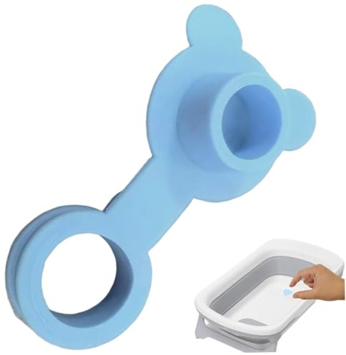 Peosaard Tapón de Drenaje para bañera, tapón de bañera para de bebé, de Silicona a Prueba de Fugas, baño Reutilizable para con un diámetro de Salida de Agua de 1, 18 Pulgadas