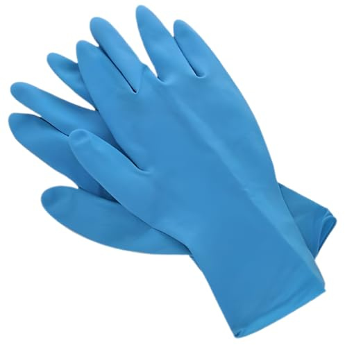 PACKLIO 200PCS BLUE VINYL MEDIUM DISPOSABLE GLOVES | POWDER FREE | MULTI PURPOSE FOOD SAFE, MEDICAL, TATTOO, CLEANING & AUTOMATIVE USE