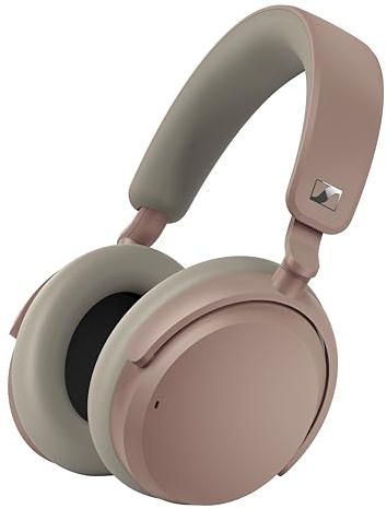Sennheiser ACCENTUM Wireless Noise Cancelling Bluetooth Headphones, 50 Std. Akkulaufzeit, hybrides ANC, 24/7 Komfort, Over Ear Headphones, kabellose Bluetooth Kopfhörer für die Schule, Reisen, Taupe