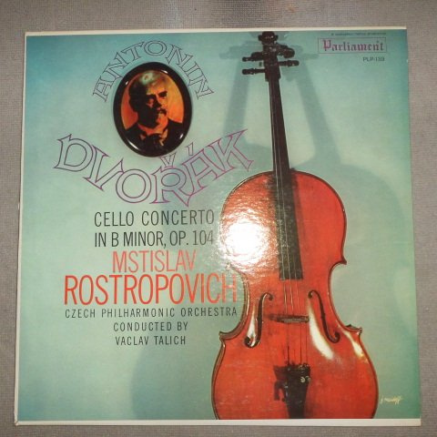 Antonin Dvorak - Cello Concerto in B Minor, OP. 104 - LP Vinyl