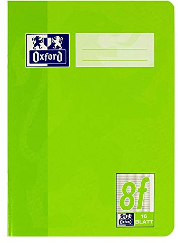 Oxford Schulheft, DIN A5, Lineatur 8f / rautiert, 16 Blatt (3er Pack)