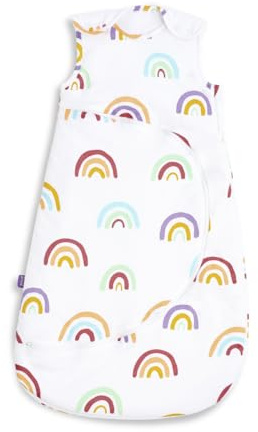 Snuz Baby Sleeping Bag with Nappy Zip, Super Soft Cotton Sleeping Bags, 6-18M