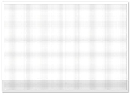 younikat Karierte Schreibtischunterlage aus Papier I DIN A2 I 40 Blatt I mit Kantenschutz I zum Abreißen I Mathematisches Papier für Büro und Schule I dv928