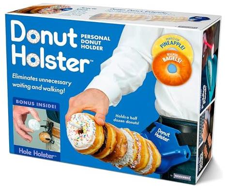 Prank-O Donut Holster – Funniest Prank Gift Box | Hilarious Empty Gag Gift for White Elephant & Christmas 2026 | Funny Gift Box for Coworkers, Friends & Men Who Have Everything, As Seen on Shark Tank