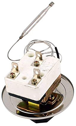 Termostat 50–300 °C, AC 250 V 16 A, temperaturregulator, ugntermostat, ersättning för ugn, tre ben med temperaturkontroll