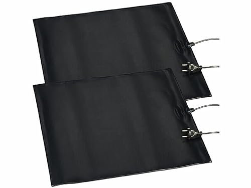 Royal Gardineer 2er-Set Heizmatten für Pflanzenanzucht & Terrarien, Größe M, IP67, 40W