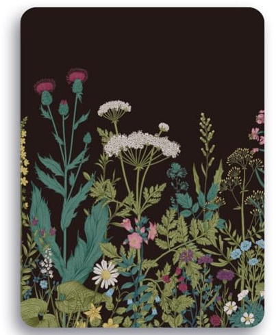 Audimi Kleines Mauspad, 15 x 20 cm, Mini-Mauspad für kabellose Maus, Reisen, Büro, Laptop, tragbares Unkraut
