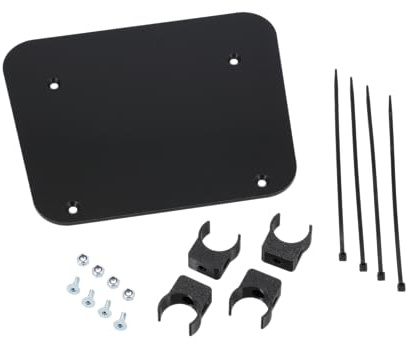 Startnummerntafel ABS mit Halter - für Simson S50, S51, S53, S70, S83