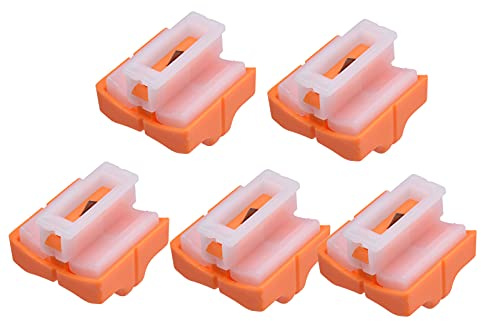 YIWEOG Cuchillas de Repuesto para Cortador de Papel, Recarga, diseño de protección de Seguridad para Cortar Tarjetas fotográficas de Papel Artesanal para cortadora de Papel A4 909-4/909-5/909-6