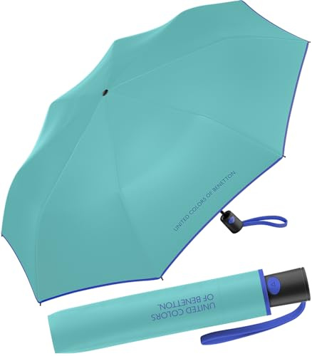 Benetton Taschenschirm Mini Automatik FS 2025 - turquoise